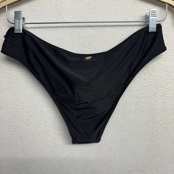 NWT Kamoni Bikini Stripe Top Black Bottom - Picture 9 of 16